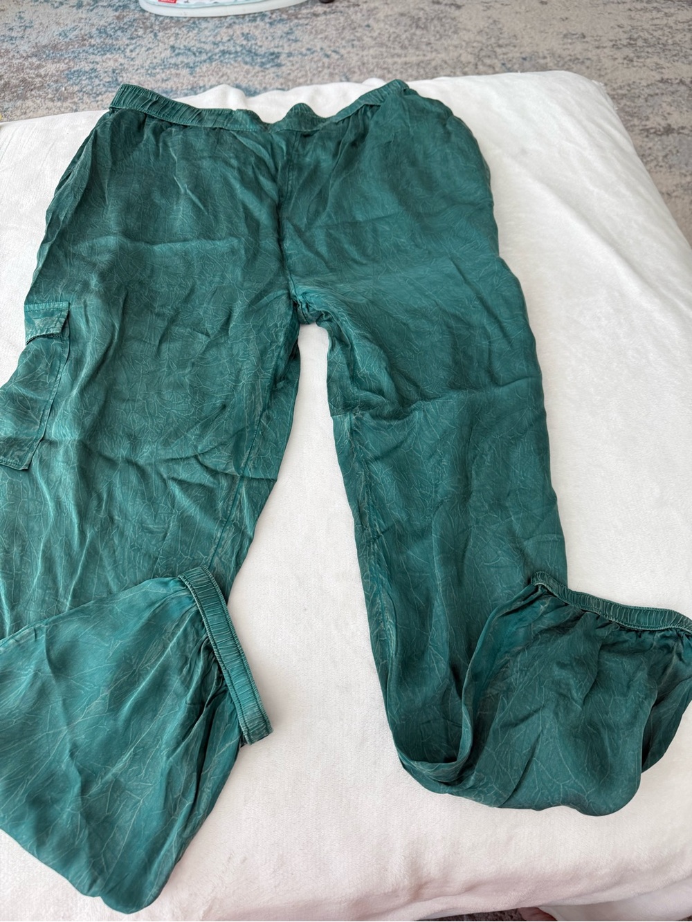 Johnny Was Jade Khay Viscose Jogger Pant Sz L E06